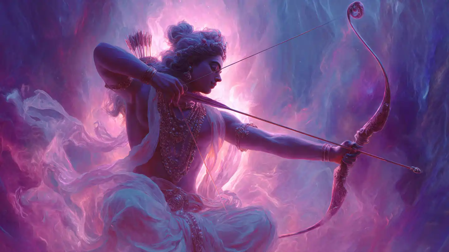 Kamdev Mantra side effects and safe usage depiction with divine aura