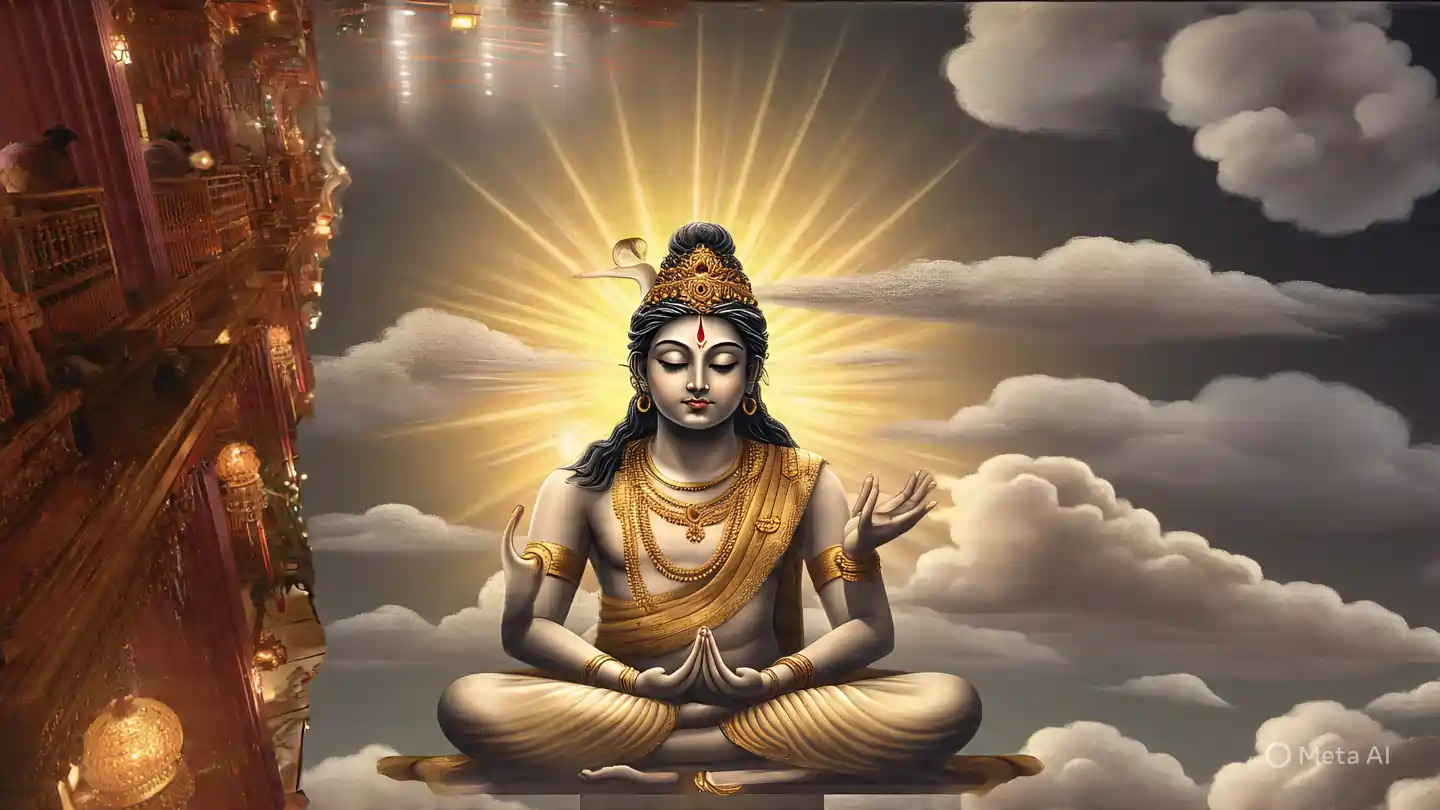 Dream of seeing Lord Shiva in a peaceful divine form