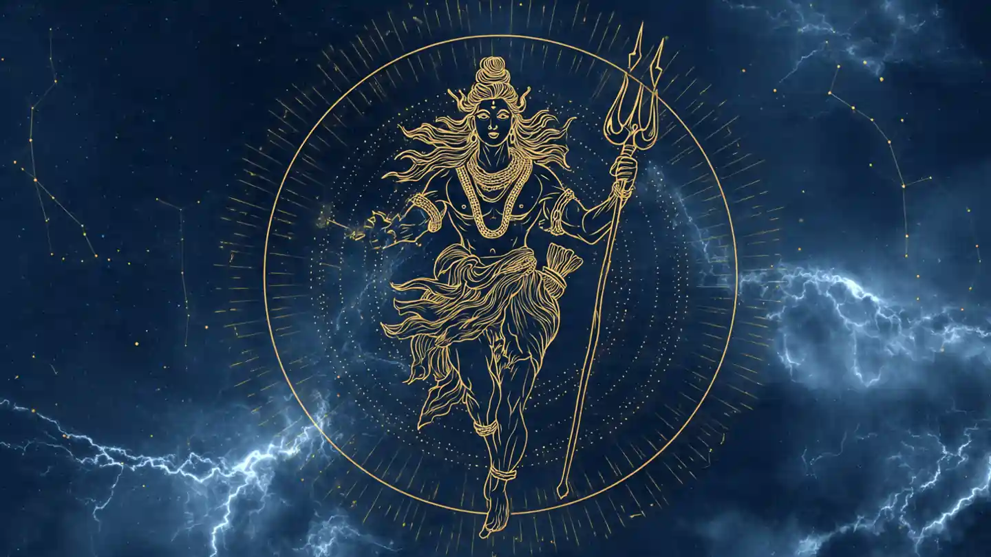 Ardra Nakshatra Vedic Astrology Symbol – Rudra and cosmic storm energy