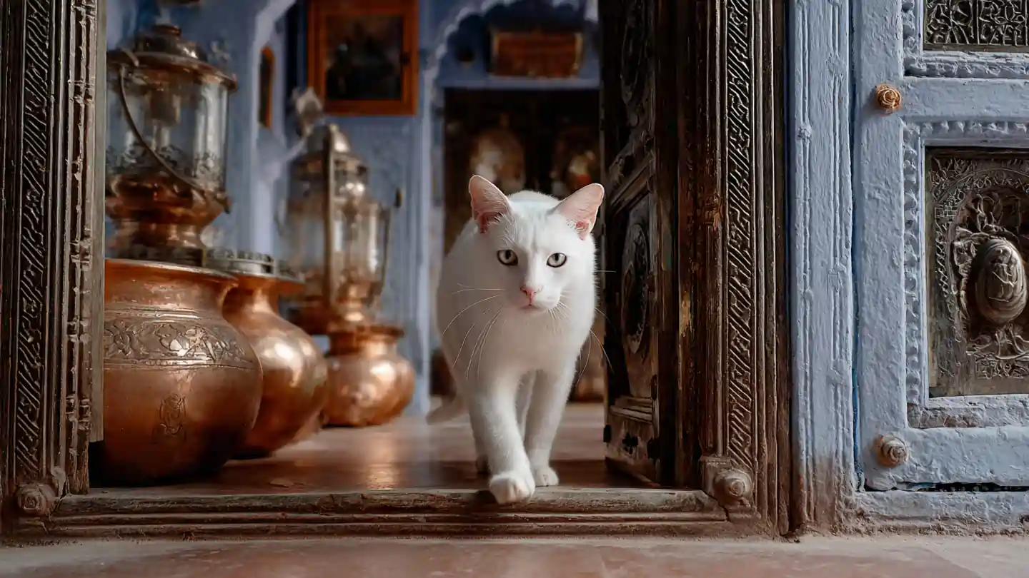 billi dhan labh signs good luck cat