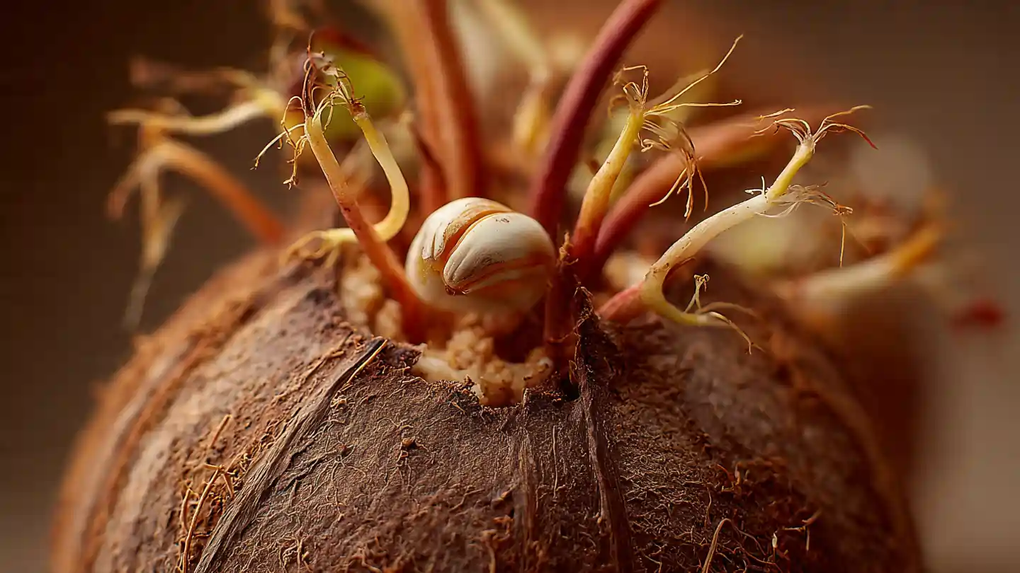 नारियल बीज शुभ अशुभ संकेत coconut seed sprout meaning