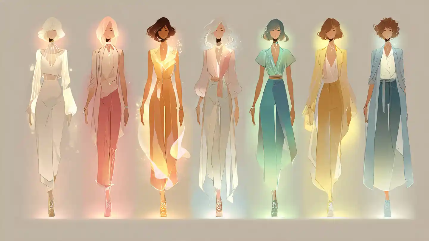 Daily Lucky Colors for each weekday