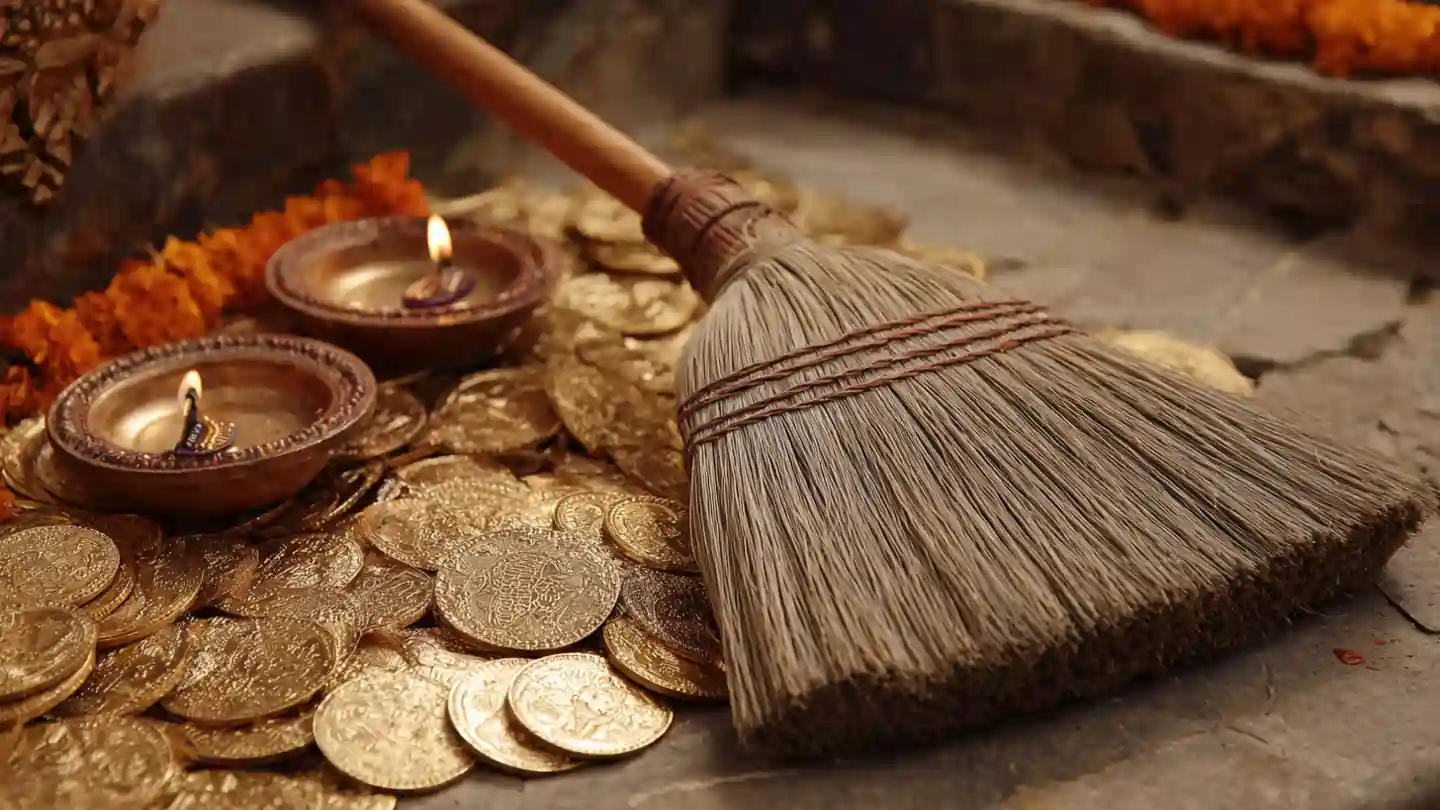 Dhanteras Par Jhadu buying tradition and its spiritual meaning