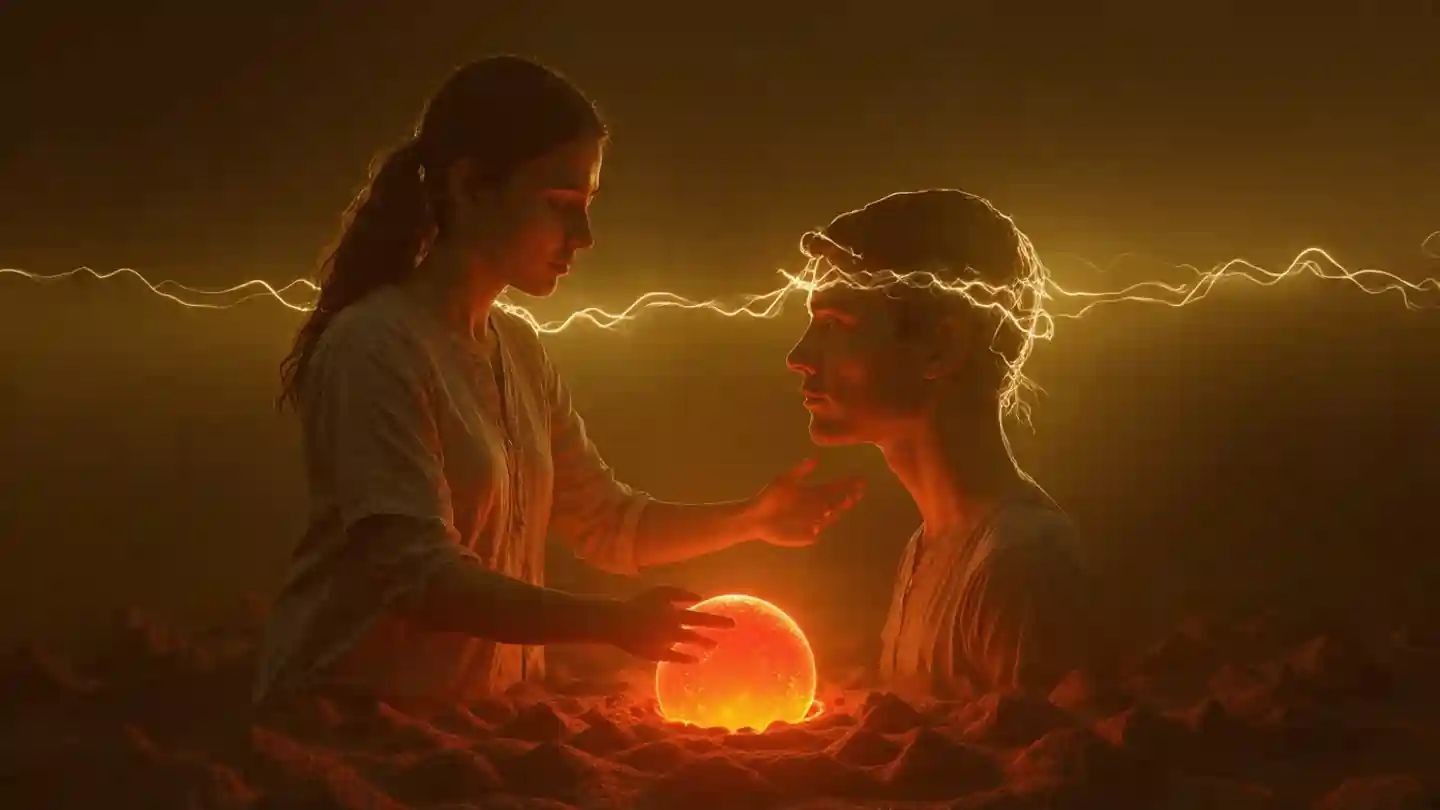 energy healing practitioner working with energy field