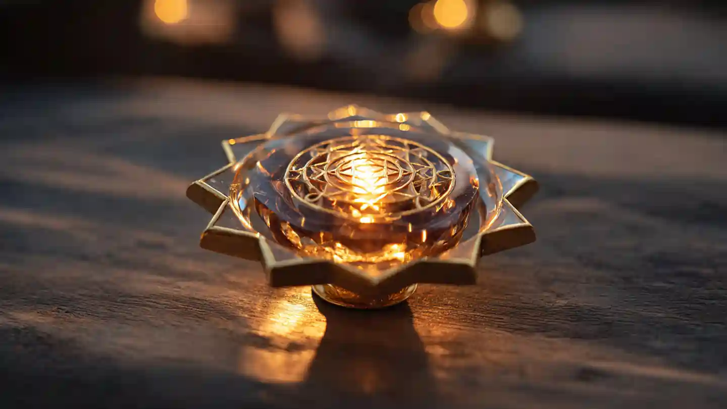glowing gomti chakra representing gomti chakra power