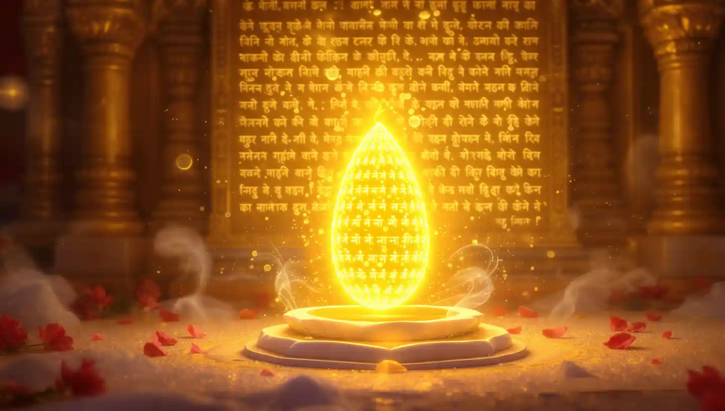 Lingashtakam Lyrics with Shiva Linga Art