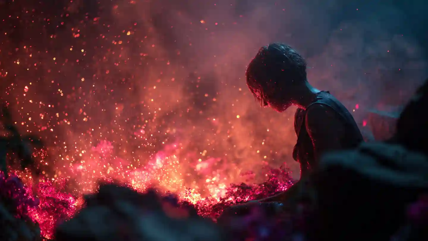 Sapne me aag bujhate hue dekhna dream meaning illustration