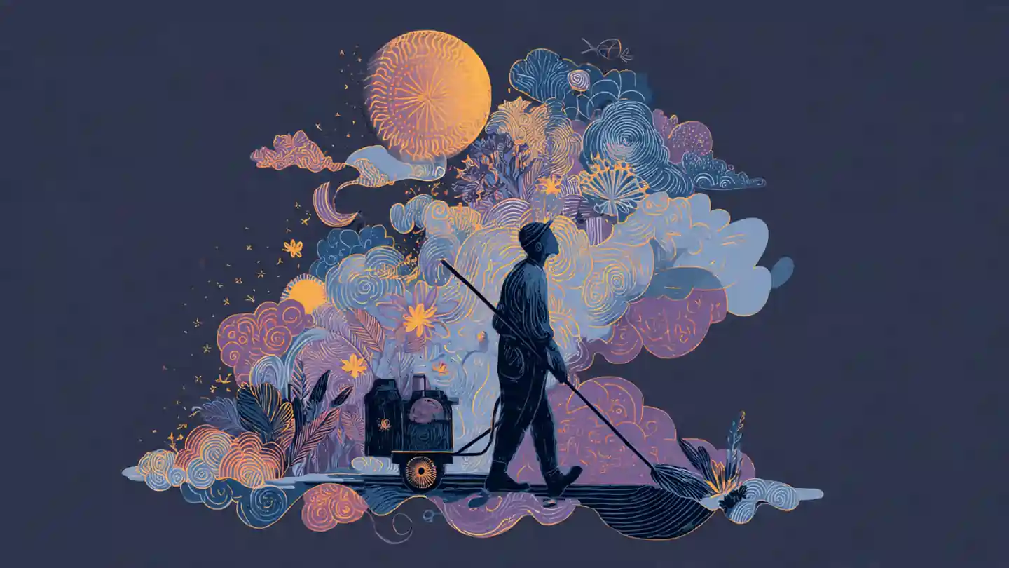 Sapne me potty dekhna dream meaning illustration