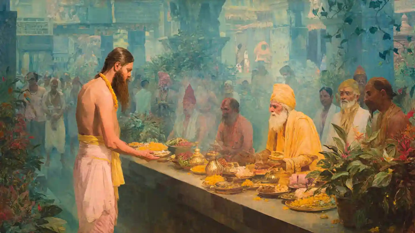 Sapne me prasad khana dream meaning