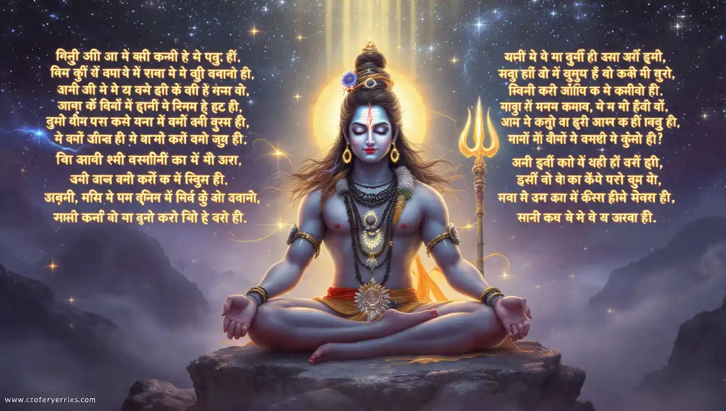 Shiv Chalisa Meaning line by line in simple Hindi