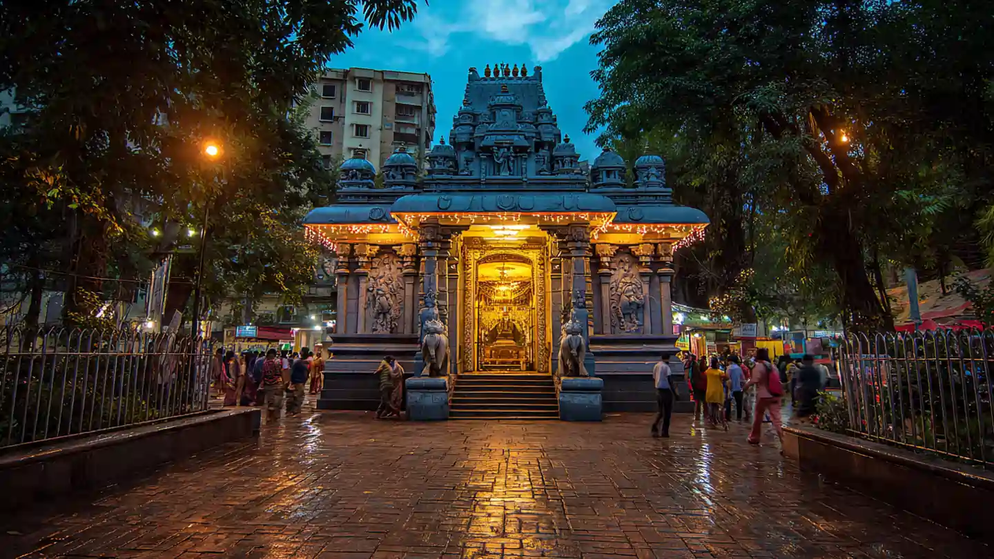 Shiva Temple Hyderabad with Nandi statue