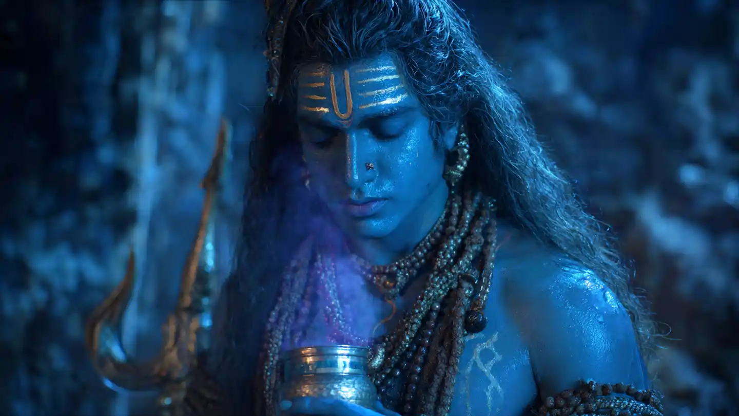 Shivji Neelkanth blue throat symbolism