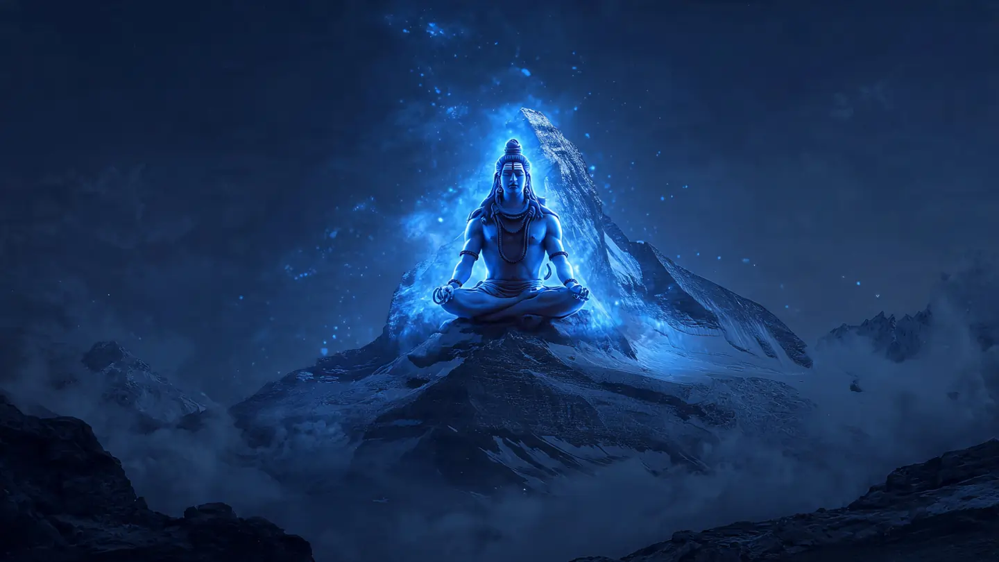 Lord Shiva meditation on Kailash – Who is Shivji meaning