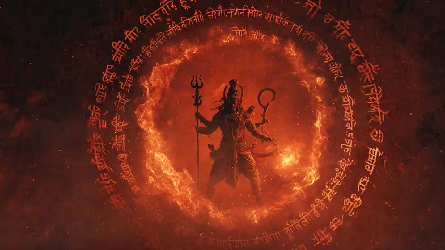 Bhairav Chalisa rare powerful image