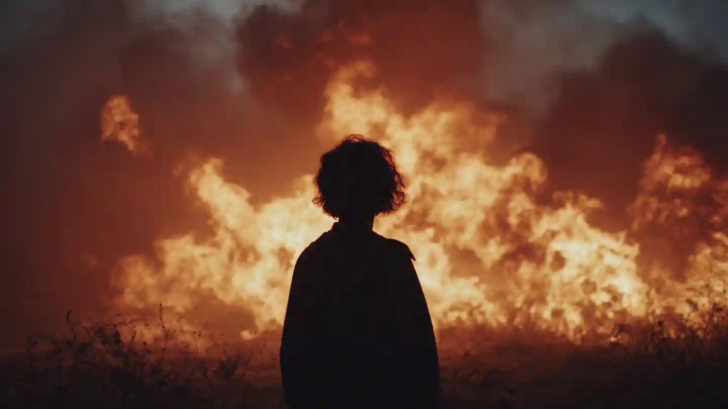 dream of fire spiritual psychological meaning