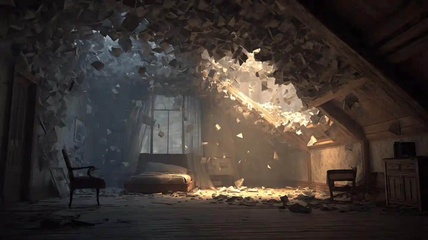 घर की छत गिरने का सपना