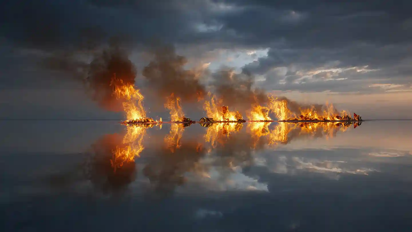 पानी में आग सपना का अर्थ