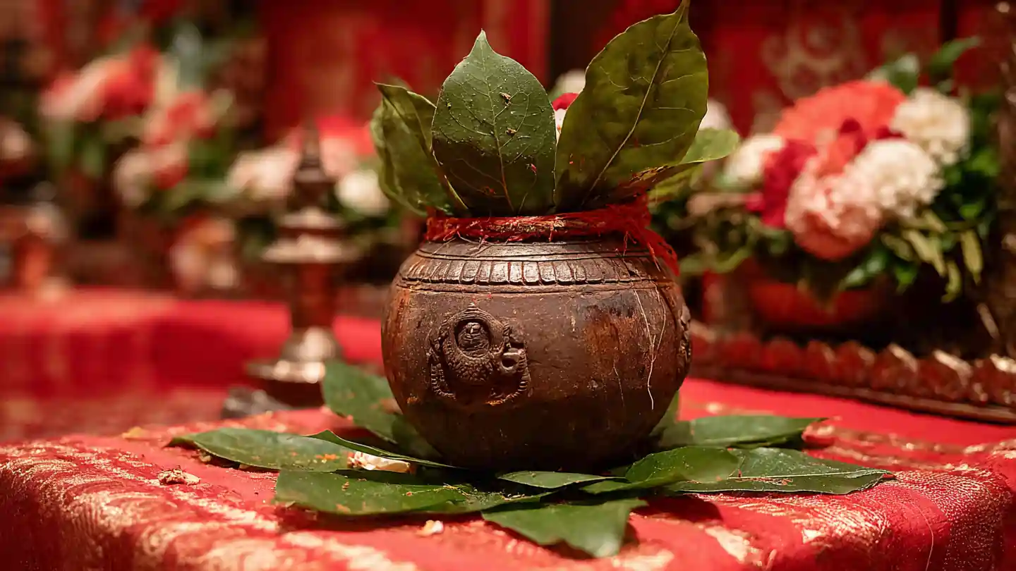 Kalash Sthapana Vidhi traditional setup