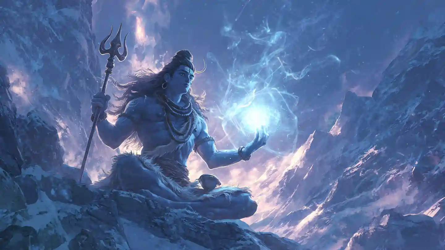 Lord Shiva holding damru – Shiv Damru Importance